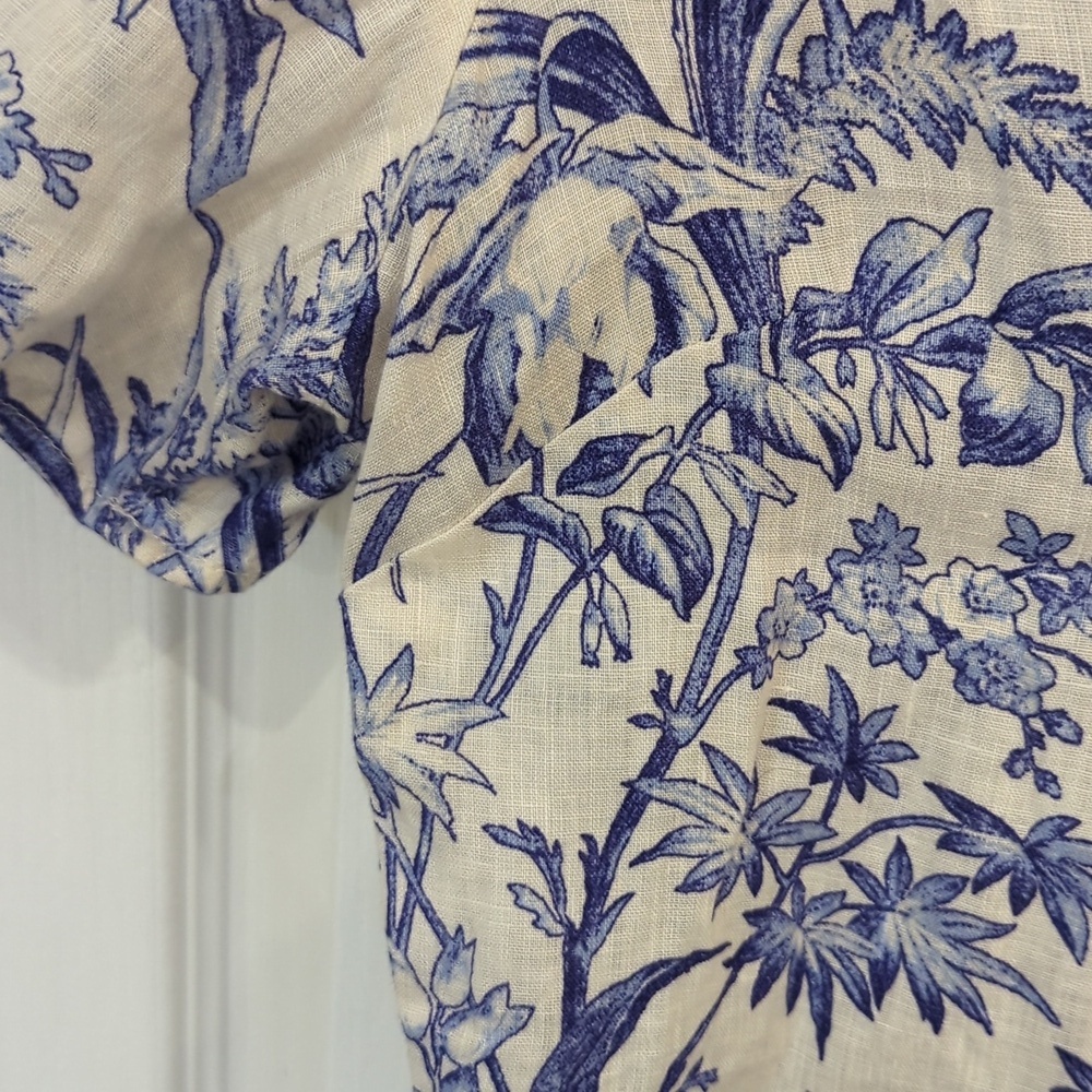 H&M Crossober Blouse Linen - Picture 5 of 11